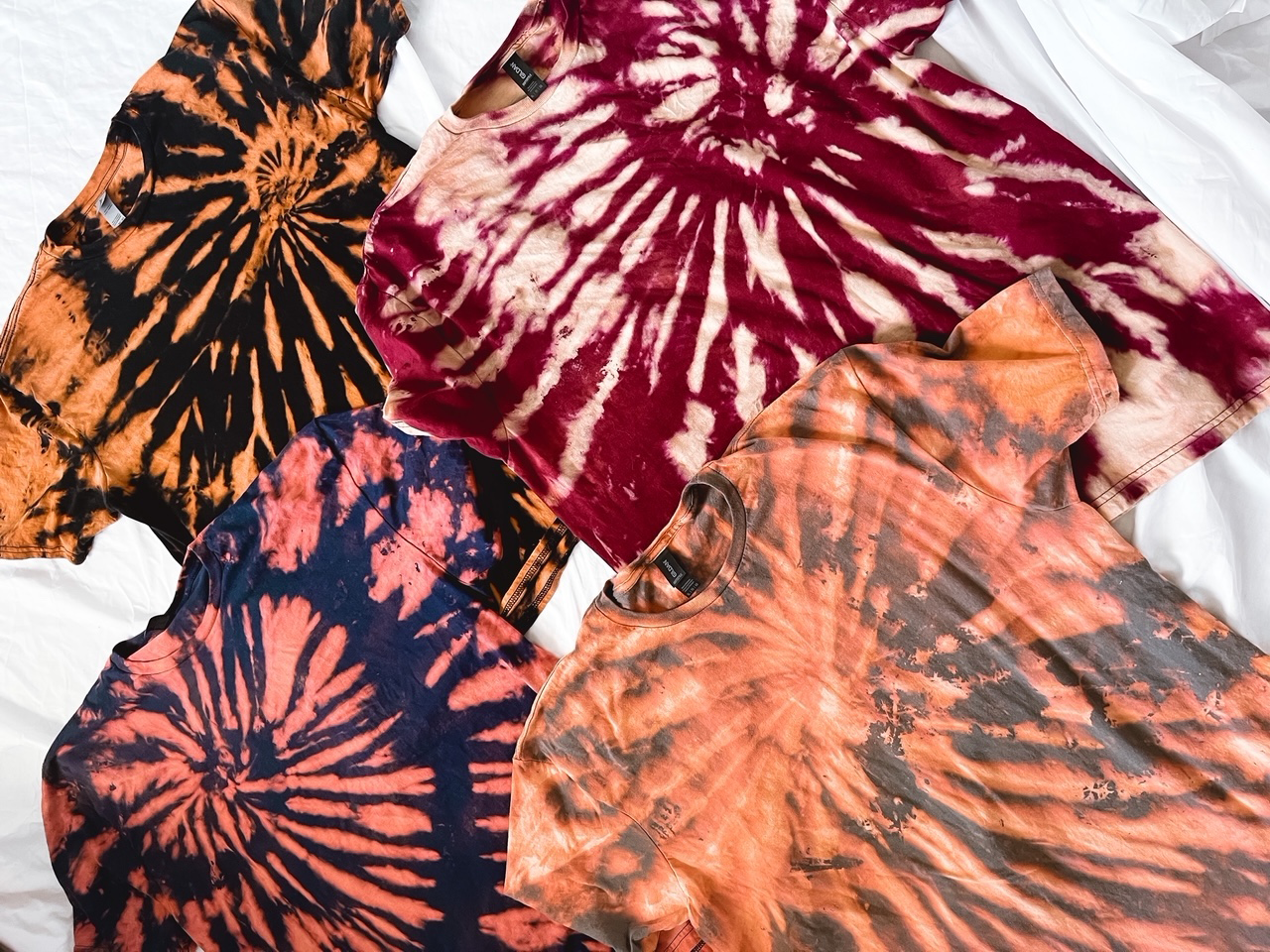 How to Reverse Tie Dye With Bleach on T Shirts ShirtSpace